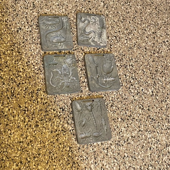 Creepy Crawler Molds (5) - Vintage Toys - Picture 1 of 2